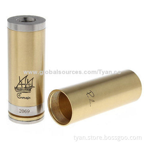 Stainless steel powerful mechanical e cigarette mod sail